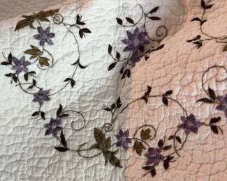 Floral quilt
