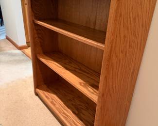 Oak Book Shelf