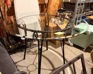 Glass top patio furniture