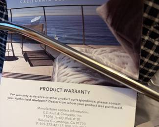 Bed with BRAND NEW Aireloom California Design Handmade Mattress