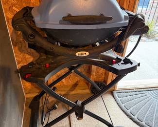 Weber Grill in garage