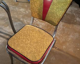 Retro chairs for set
