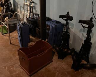 Luggage and Magazine Rack