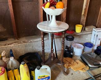 Small Marble Top Table