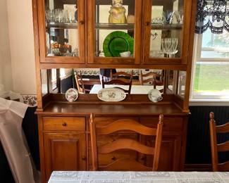 Crawford Hutch and Beautiful Lace Tablecloth