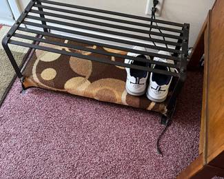 Pottery Barn Wrought Iron Shoe Rack