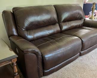 Leather Sofa Barely Used Pucci's 2021