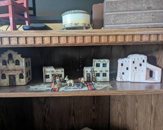 Mexican Village Scene