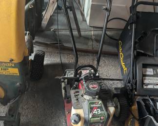 Rototiller Electric Start