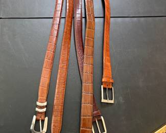 Men’s leather belts size 40