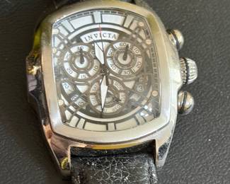 Invicta Lupah Leather Men's  watch
