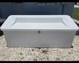 Large Heavy Duty Dock Box with Seat