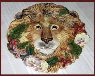Fitz and Floyd Lion Platter