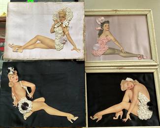 Pin-up girl art