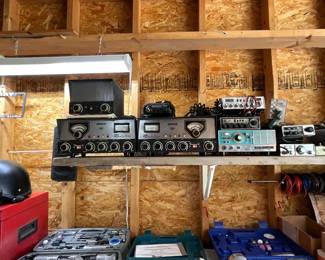 Lots of CB equipment