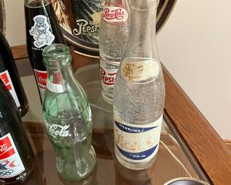 Vintage Pepsi bottles