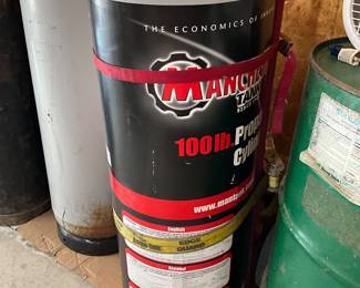 Brand new propane tank 100 lb