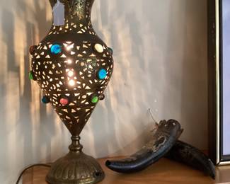 Tramp Art Lamp
