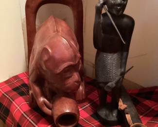 Carved African Pieces