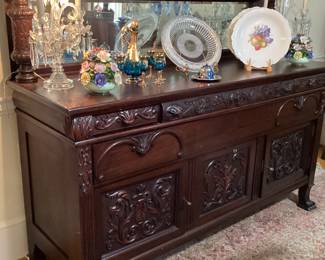 Carved Sideboard