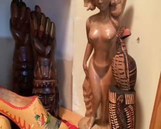 Carved African Pieces