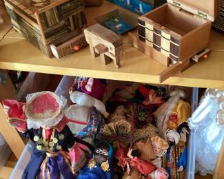 Travel Dolls/Boxes from Japan
