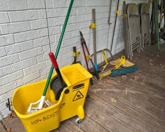 Mop bucket and mop