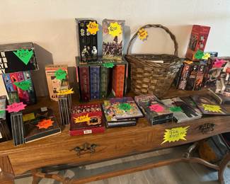 Books, Movies and collectables
