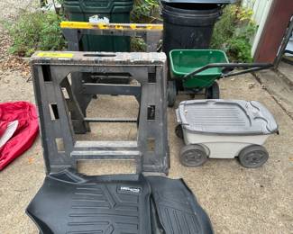 Saw Horses - Garden dollie - Yard spreader