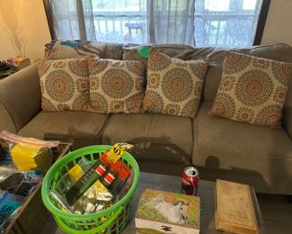 Sofa and Cushions - Fishing Items