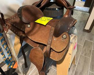 Saddle and Saw Horse