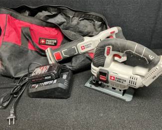 Lot # : 78 - Porter Cable Jig/Skill Saw & Reciprocating Saw Set