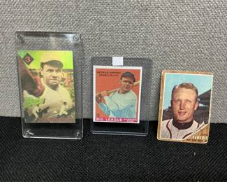 Lot # : 54 - Baseball Cards, Ruth & DeMerit