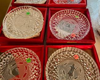 Waterford 12 days of Christmas plates