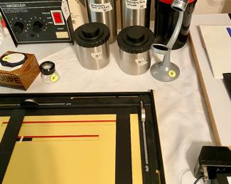 Photographers paradise, Beseler 67 print maker/ enlarger with all the tools