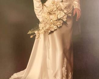 portrait look of gown