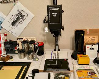 Photographers' paradise, Beseler 67 print maker/ enlarger with all the tools