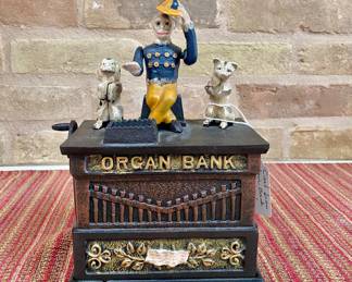 Vintage Cast Iron Bank