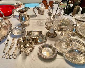 beautiful silverplate, all polished