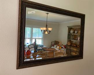 several nice mirrors throughout the house