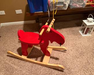 IKEA EKORRE rocking moose