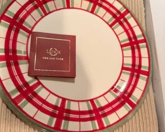 Lenox Holiday plates