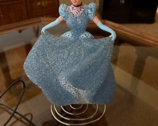 Vintage Disney Cinderella lamp