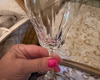 crystal stemware