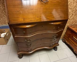 vintage writing desk