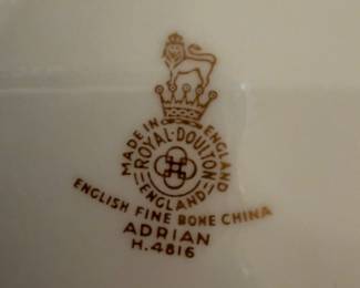 Royal Doulton Adrian china (service for 12)