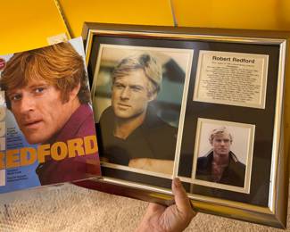 Robert Redford memorabilia