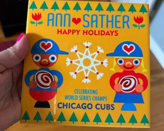 Ann Sather Chicago Cubs trivet