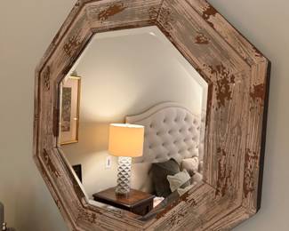distressed mirror