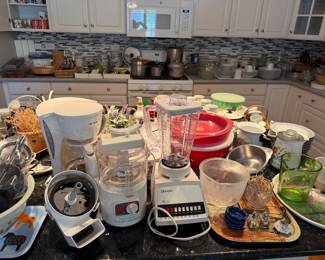 small appliances; kitchenware